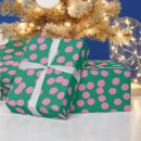 Search for pink polka dot wrapping paper Cute