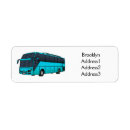 Search for bus return address labels Transportation