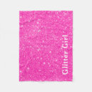 Search for glitter blankets Girly