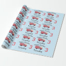 Search for firetruck wrapping paper Kids