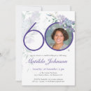 Search for purple 60th birthday invitations Adult