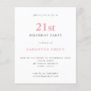 Search for budget birthday invitations Contemporary