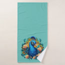 Search for peacock bath towels Flowers