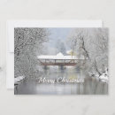 Search for covered bridge christmas cards Snow