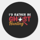 Search for ghosts stickers Scary