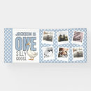 Search for one silly goose banners Blue