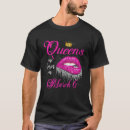 Search for queens are born in march tshirts Lips