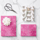 Search for bling wrapping paper Girly