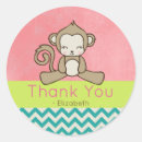 Search for cute monkeys stickers Cartoon