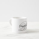 Search for espresso coffee mugs Calligraphy