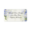 Search for green hydrangea return address labels Blue