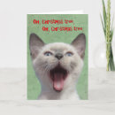 Search for siamese christmas cards Kitty