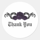 Search for gothic thank you stickers Elegant