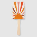 Search for red hand fans Abstract