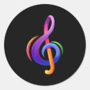 Search for treble stickers Music symbol