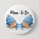 Search for baby twins badges Watercolor
