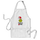 Search for naughty and nice aprons Grinch stole christmas book