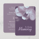 Search for orchid funeral invitations Memorial service
