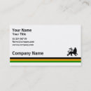 Search for rasta business cards Lion