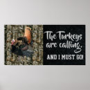 Search for wild turkeys posters Hunting