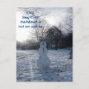 Search for chill vertical postcards Snowman