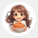 Search for italian girl stickers Food