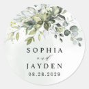 Search for summer flower stickers Elegant summer botanical wreath