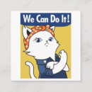Search for can business cards Rosie the riveter