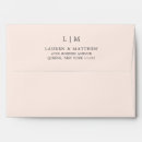Search for blush pink envelopes Modern