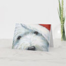 Search for highland christmas cards Westie