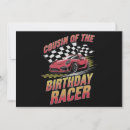 Search for racer invitations Boy