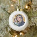 Search for greek orthodox christmas tree decorations Virgin mary