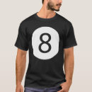 Search for magic 8 ball tshirts Billiards