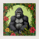 Search for gorilla puzzles Nature