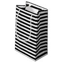Search for black and white striped gift bags Modern