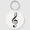 Search for treble clef key rings Piano