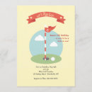 Search for mini golf birthday invitations Hole in one