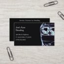 Search for used car sales business cards Customer