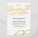 Search for surprise 100th birthday invitations Simple