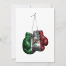 Search for boxing gloves invitations Vintage
