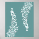 Search for peacock decor posters Teal