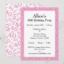 Search for over the hill 40th birthday invitations Fourty
