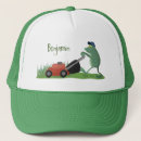 Search for lawn mowing hats Lawnmower