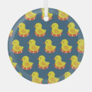 Search for yellow duck christmas tree decorations Cartoon