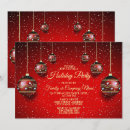 Search for formal ball party invitations Red