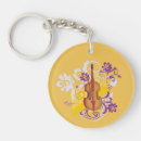 Search for violin key rings Gold