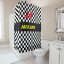 Search for red gingham shower curtains Squares