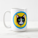 Search for cat with blue eyes mugs Cartoon
