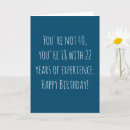 Search for funny 40th birthday cards Typography