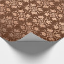 Search for gold damask wrapping paper Party